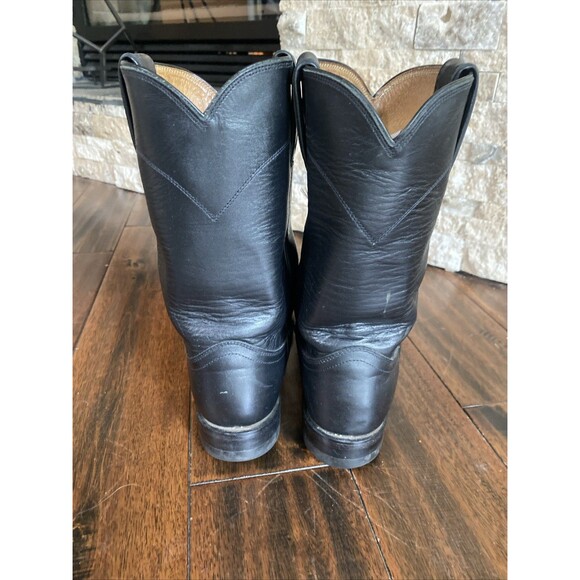 Justin Black Roper Boots 3133 Men’s 6.5 D main image 9